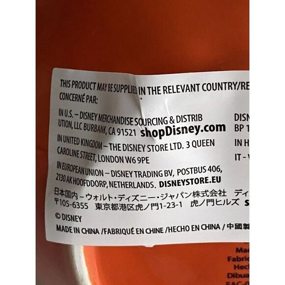 Disney Parks Mickey Mouse Candy Dish Bowl Ceramic Halloween Winking Pumpkin NEW - Picture 11 of 14